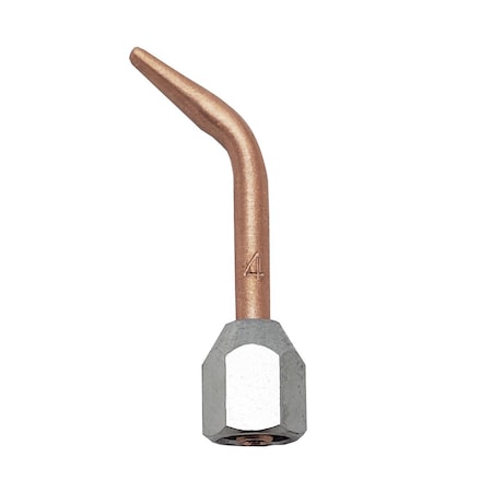 Gentec THE SMALL TORCH OXY-FUEL TIPS, Oxy-Fuel Tip#4, Small Torch 10STP-4